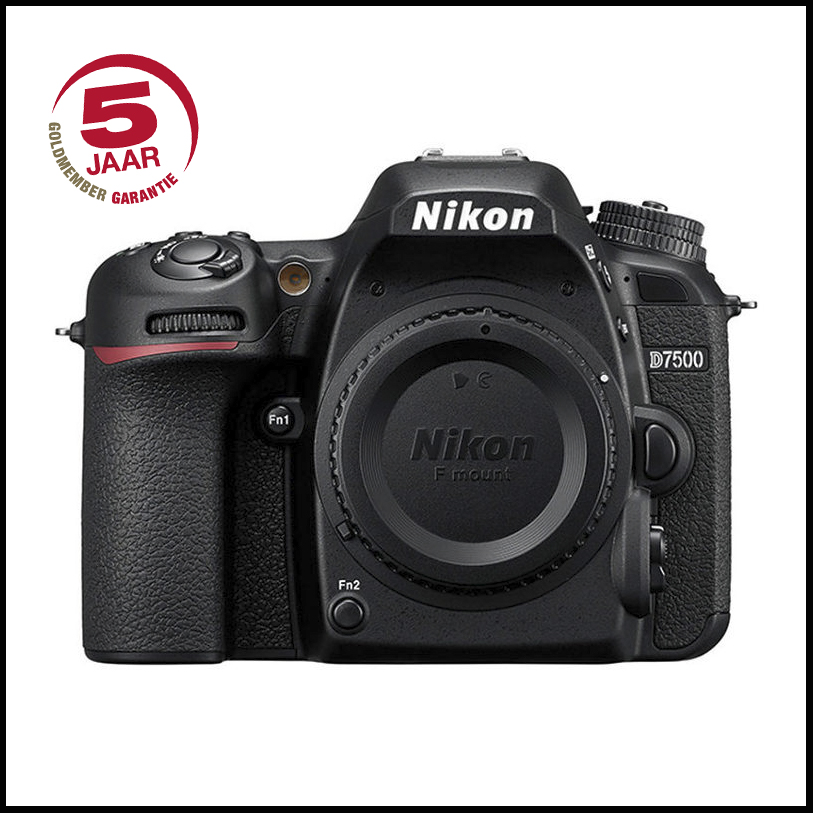 Nikon D7500 Spiegelreflex body zwart