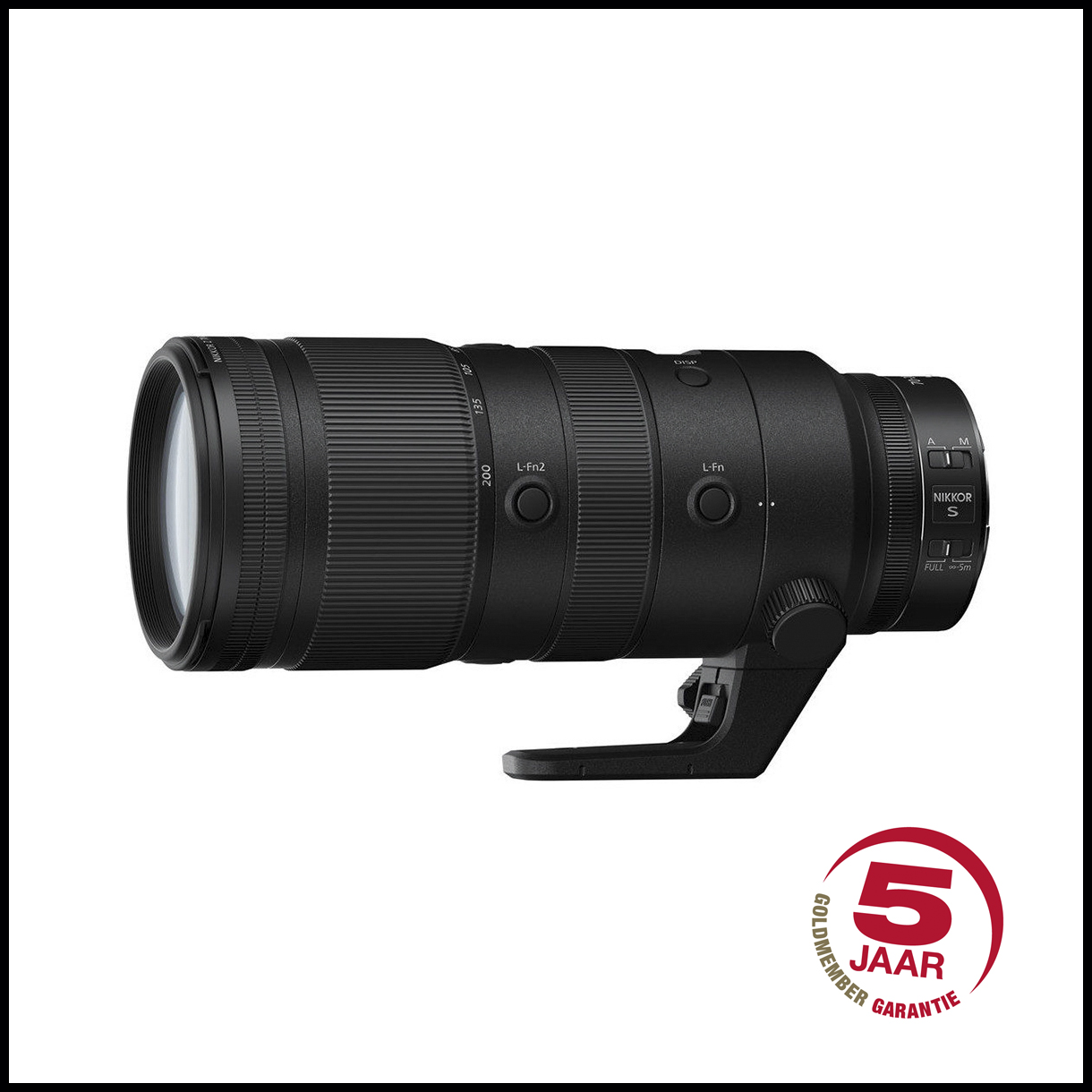 Nikon Z 70-200mm f/2.8 S VR objectief